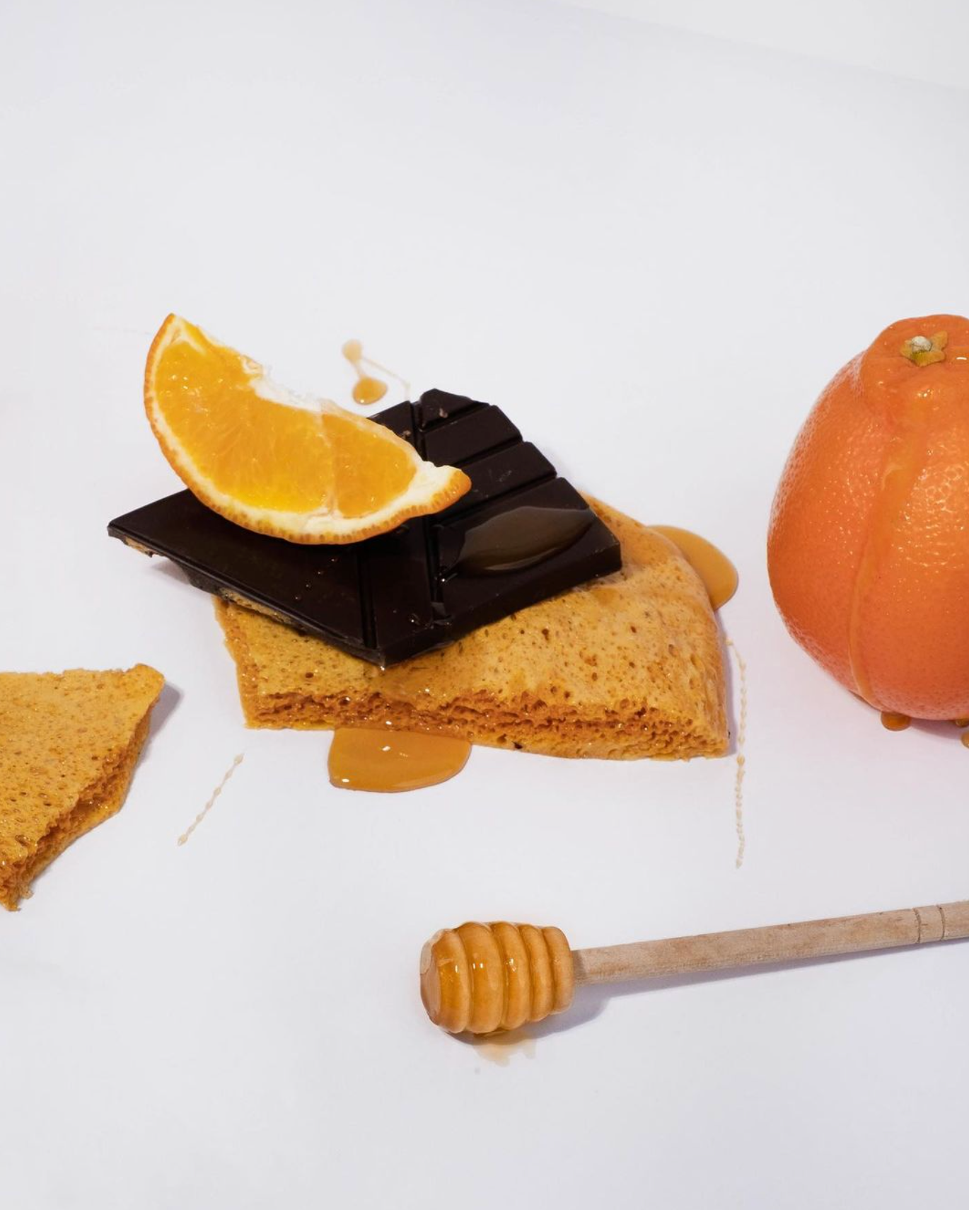 Orange Honeycomb