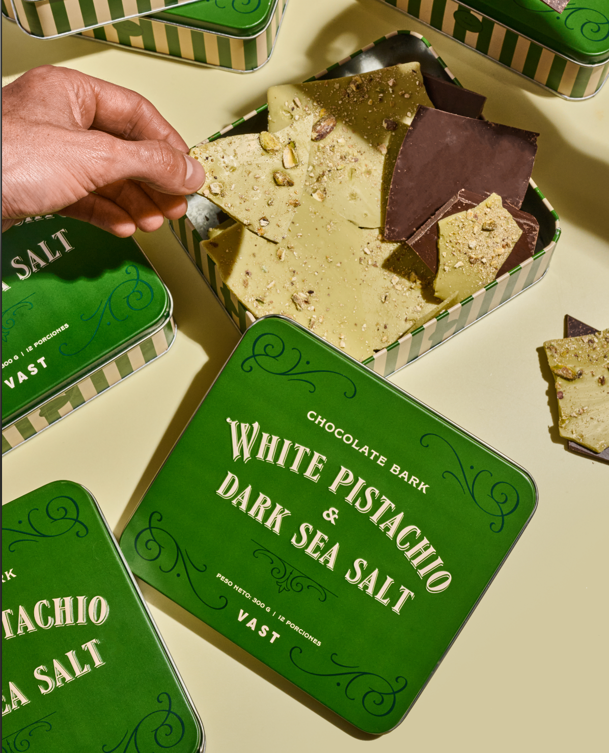 White Pistachio & Dark Sea Salt